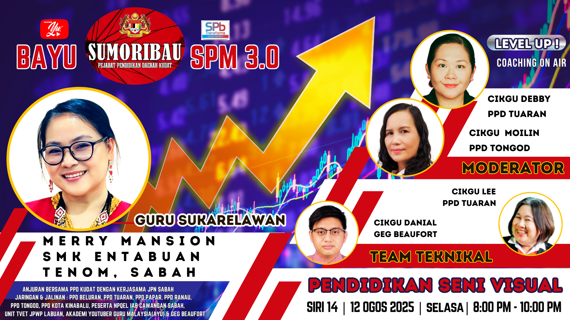 🔴 [LIVE] BAYU SUMORIBAU SPM 3.0 SIRI 14: PENDIDIKAN SENI VISUAL OLEH CIKGU MERRY | SMK ENTABUAN